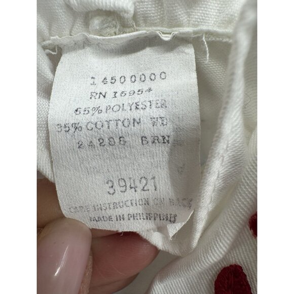 VTG Baby 24M Boutique Sailor Dress Navy Bucket Purse Button Back Nautical Sweet - Picture 8 of 14